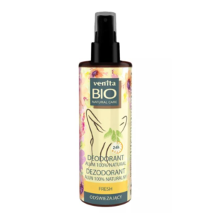 Deodorant vegan pentru femei, cu alaun Fresh Venita , 100ml