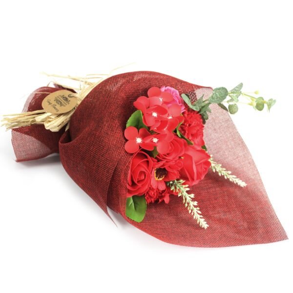 Buchet de Flori din Săpun- Roșu, AWGifts