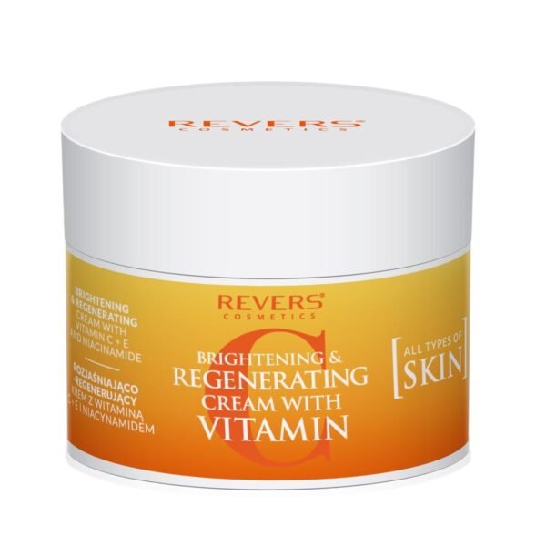 Cremă de față regenerantă și hidratantă cu Vitamina C, Revers, 100ml