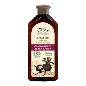 Șampon Herbal, cu Extract de Nap Negru, Salon Professional, pentru păr fragil, subțire, Venita, 500ml