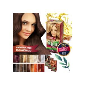 Vopsea de păr fară amoniac, Multicolor, Venita, 50ml, Nr.5.65, Burgundy