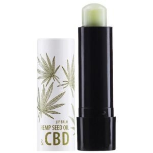 Balsam de buze hrănitor cu ulei natural de cânepă cu CBD, Revers, vegan, 4g