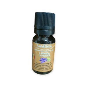 Ulei esențial Natural și Pur de Lavandă (uz extern), Savonia, 10ml