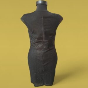 Rochie scurta, neagră, de ocazie, mărimea 36 (S)
