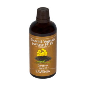 Glicerina Vegetala, Puritate 99,5%, Uz Cosmetic, Savonia, 100ml