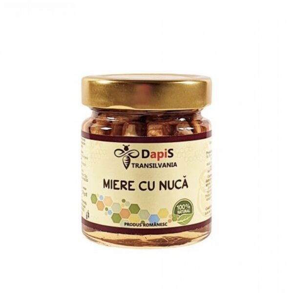 Miere cu nucă 220gr, Dapis Transilvania
