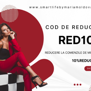 Cod de reducere de 10%- RED10