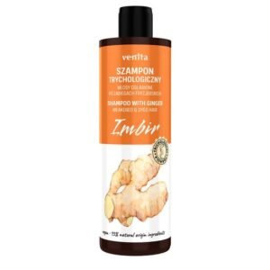 Şampon tricologic cu extract de Ghimbir pentru păr vopsit sau decolorat, Venita, 300ml