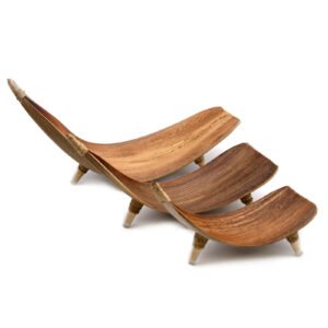 Set de Suporturi din Frunze de Cocos pentru Fructe-Natural, AWGifts