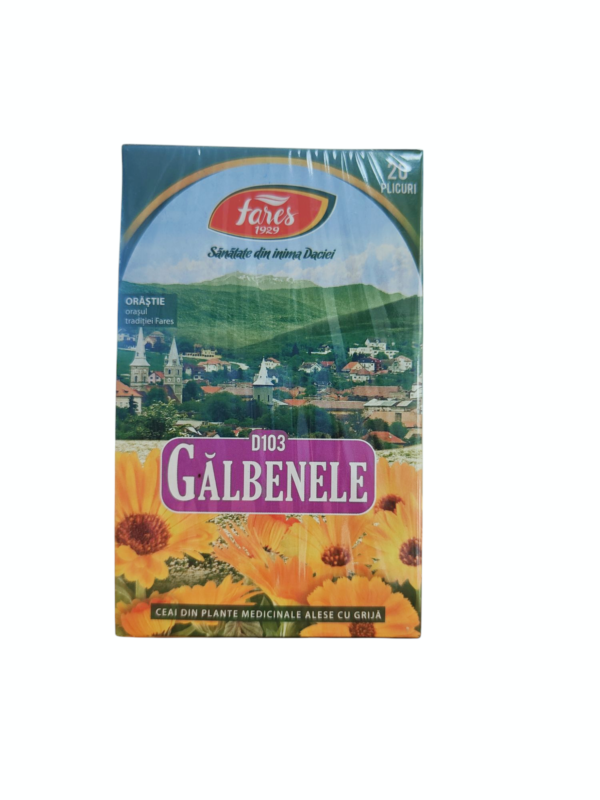 Ceai de gălbenele, 20g , Fares