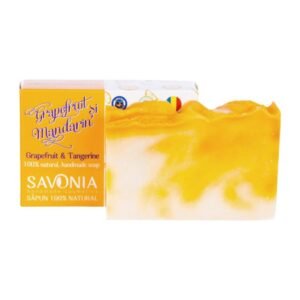 Săpun Natural cu Grapefruit și Mandarin, Savonia, 90g