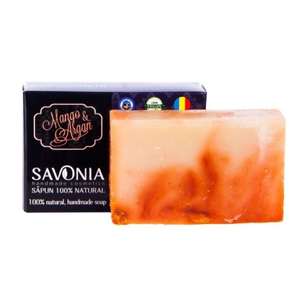 Săpun Natural Mango și Argan, Savonia, 90g
