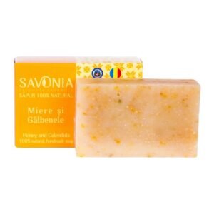 Săpun Natural cu Miere și Gălbenele, Savonia, 90g