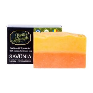 Săpun Natural Roiniță și Mentă Creață, Savonia, 90g