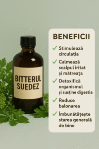 Read more about the article Bitterul Suedez- Elixir Tradițional și remediu surprinzător pentru căderea pǎrului