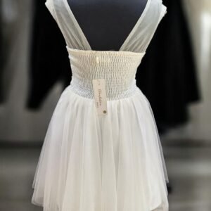Rochie elgantǎ alb-ivoire, mǎrime S/M