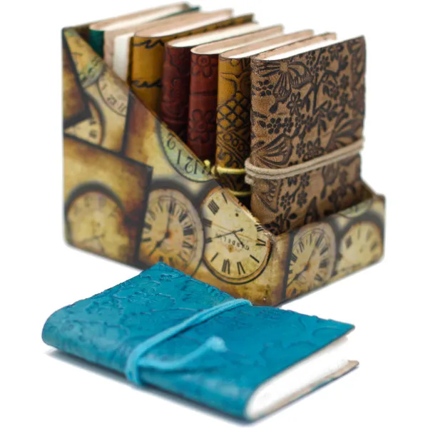 Mini Agenda De Piele (10×7.5 cm) - imagine 6