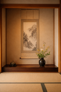 Read more about the article Tokonoma- sufletul camerei japoneze (washitsu)