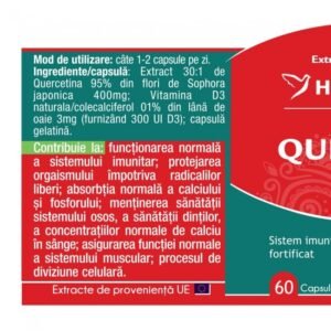Quercetin + Vitamina D3 Herbagetica 60 Capsule