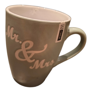 Cană ceramicǎ Mr. & Mrs, capacitate 250 ml