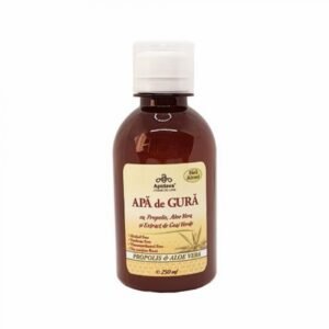 Apa de gura cu propolis, aloe vera si extract de ceai verde