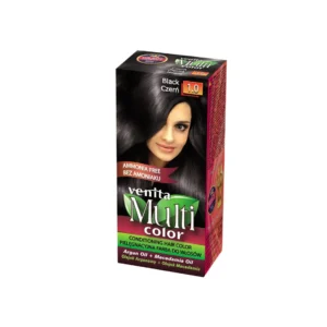 Vopsea De Par Fara Amoniac, Multicolor, Venita, 50 Ml, Nr. 1.0, Black
