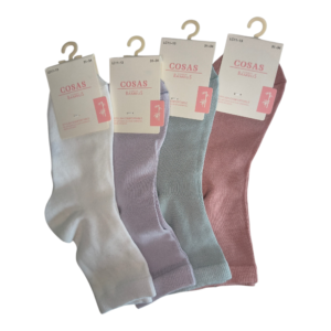 🧦 Set 4 perechi șosete pentru fetițe (31–34) – COSAS