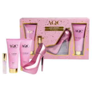 Set Cadou Parfum Lady Secret Pink Edition, AQC Fragrances