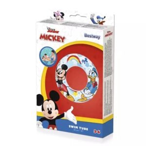 Colac gonflabil copii 56 cm Mickey Mouse & Donald Duck 3–6 ani