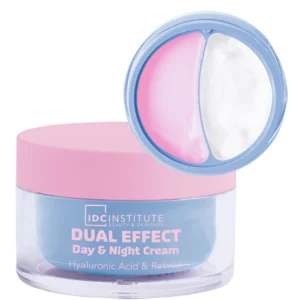 Cremă Facială Dual Effect Zi & Noapte, Cu Acid Hialuronic & Retinol,Idc Institute