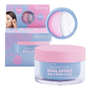 Cremă Facială Dual Effect Zi & Noapte, Cu Acid Hialuronic & Retinol,Idc Institute