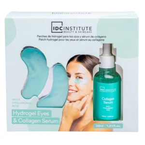 Set Îngrijire Collagen Serum & Hydrogel Eye Patches, IDC Institute, 2 Piese