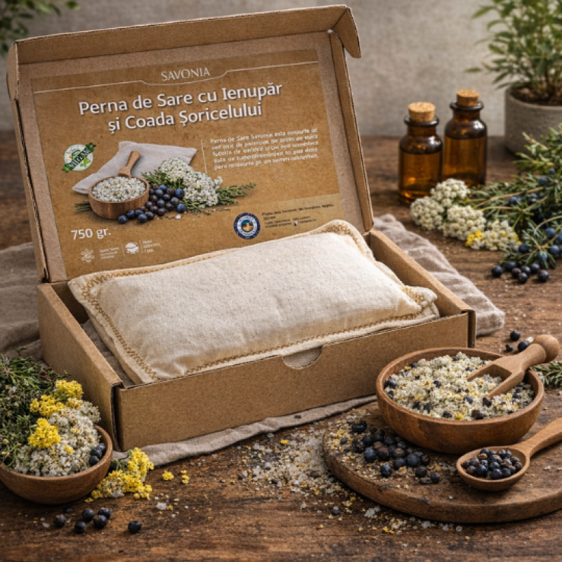 Perna de Sare cu Ienupar si Coada Șoricelului, Savonia, 750 g