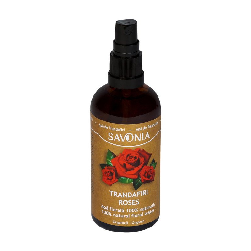 Trandafiri - Apa Florala Organica 100 ml, Savonia - imagine 2