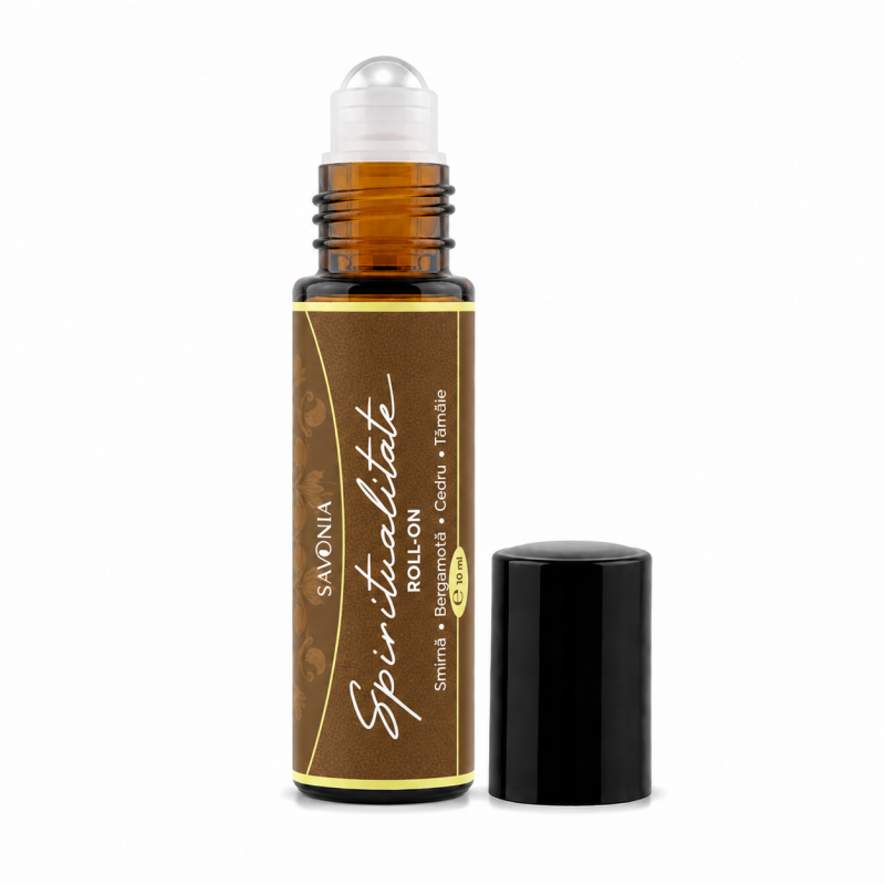 Spiritualitate – Roll-on 100% Natural Savonia pentru Calm si Claritate Interioara, 10 ml - imagine 2
