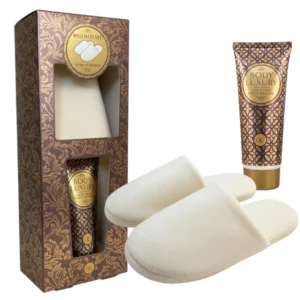 Set Ingrijire Picioare Cu Lotiune Pentru Picioare Si Papuci Body Luxury, Accentra