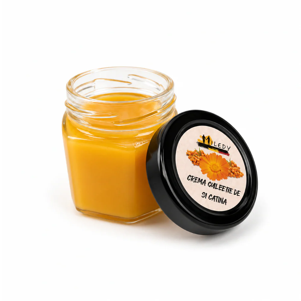 Crema cu galbenele si catina