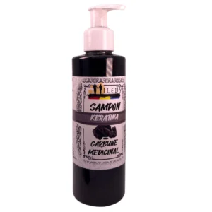 Sampon natural cu keratina si carbune medicinal activ