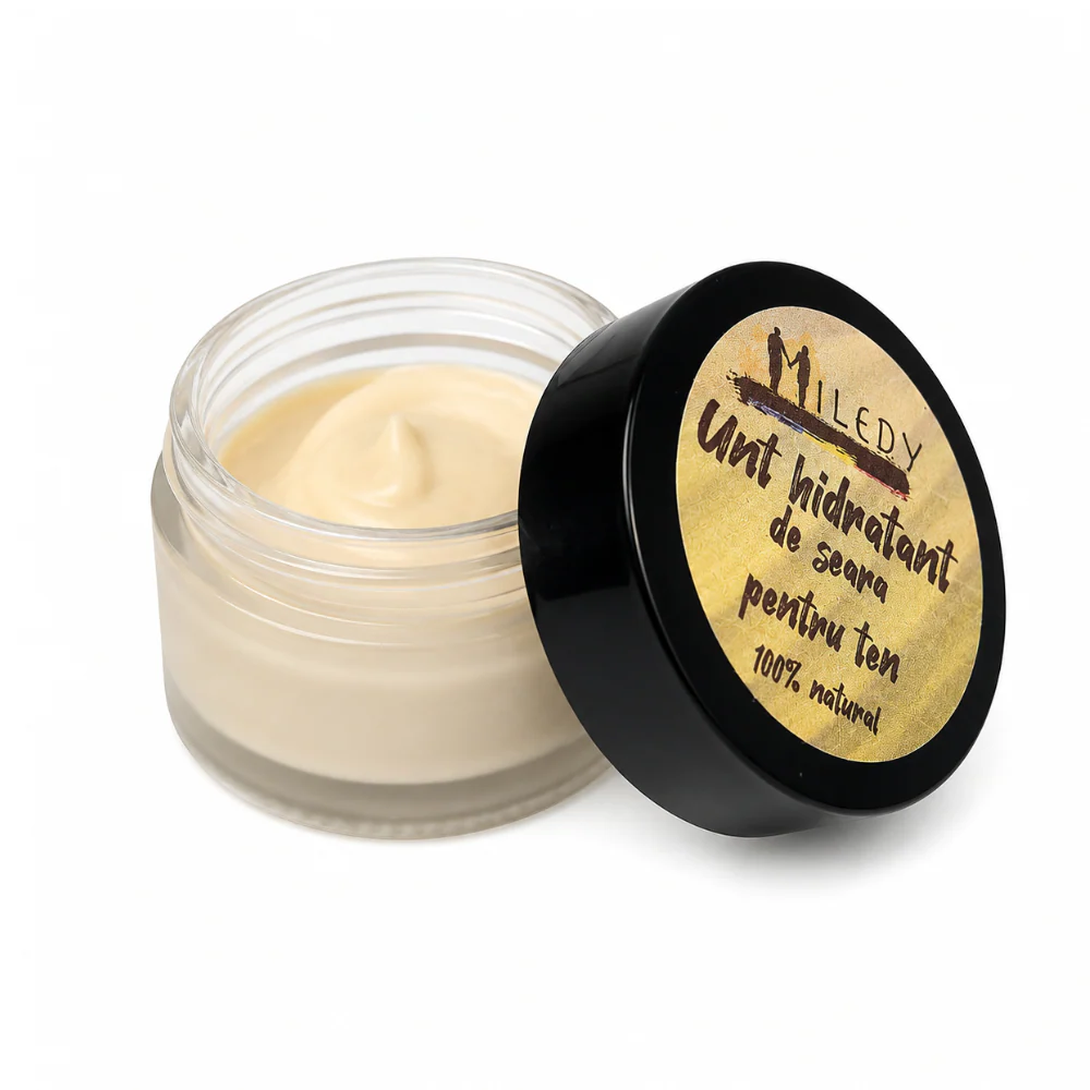 Crema / unt hidratant de seara cu craita si urzica