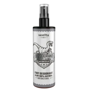 Deodorant Antibacterian Pentru Picioare, Cu Alaun, Pentru Barbati, Venita, 100 Ml
