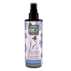 Deodorant Antibacterian Vegan Pentru Picioare Cu Alaun Venita 100 Ml
