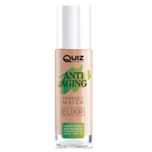 Fond De Ten Anti Aging Foundation Golden Beige, Quiz Cosmetics Nr 02, 30ml