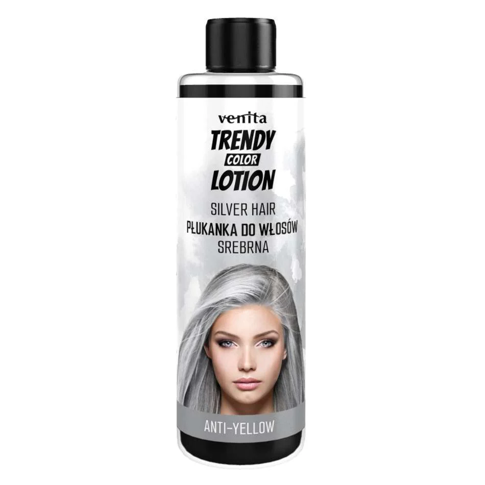Solutie Clatire Pentru Revitalizarea Culorii, Anti Yellow, Argintiu, Venita, 200 Ml