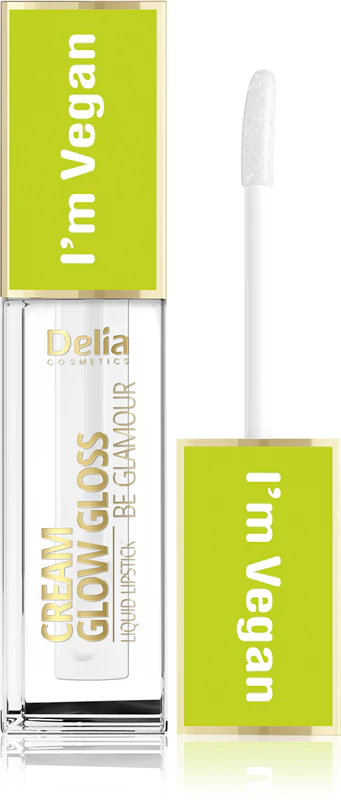 Delia Cream Glow Gloss Be Glamour I'm Vegan Liquid Lipstick- Holo Diamond