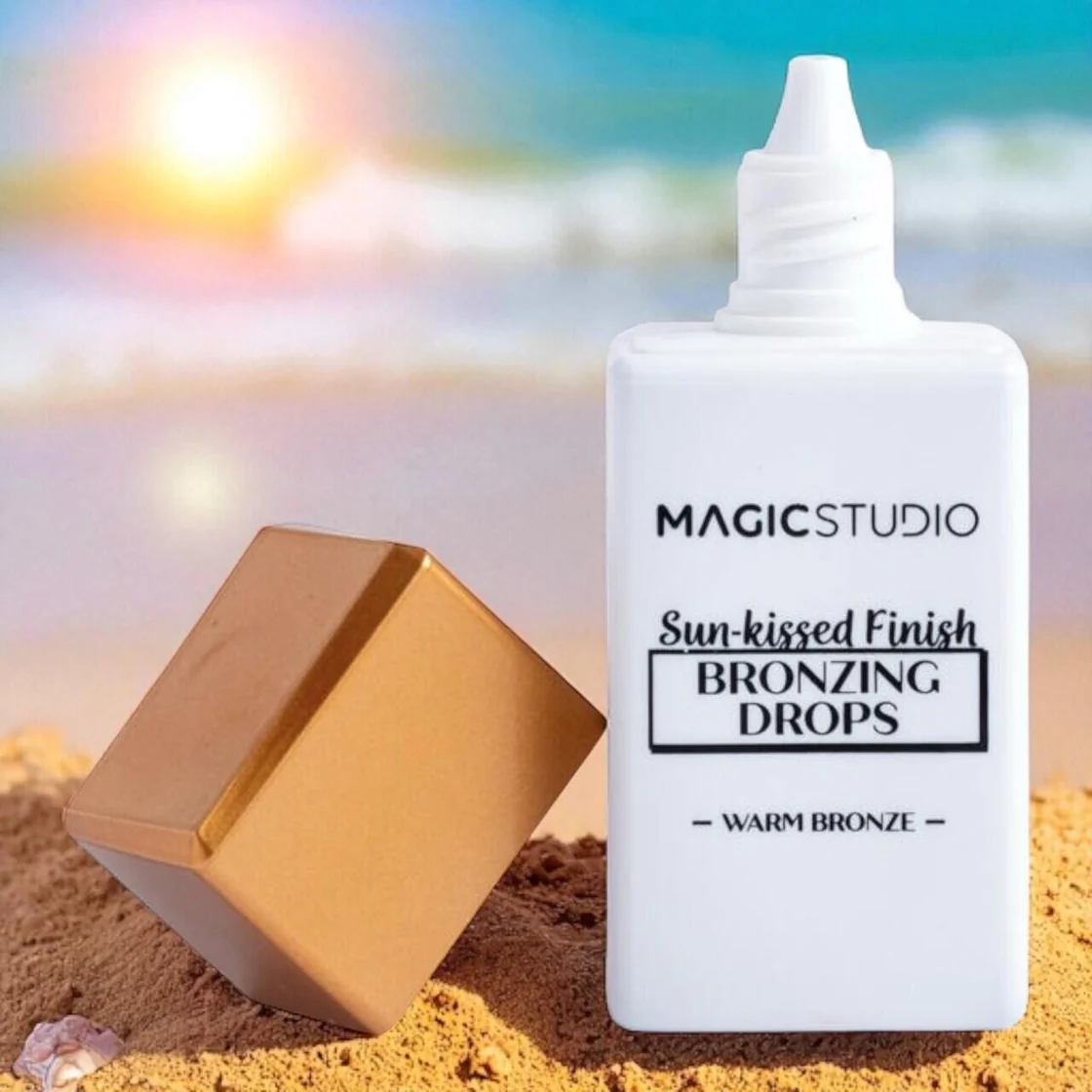 Picături Bronzante Pentru Ten Magic Studio Bronzing Drops, 90316, 35 Ml - imagine 2