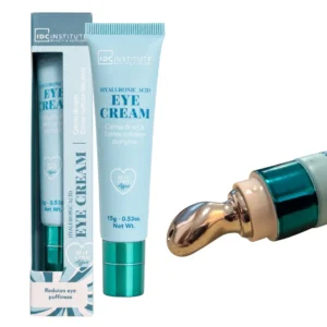 Crema Pentru Conturul Ochilor Cu Acid Hialuronic Si Aplicator Metalic, IDC Institute, 15 G