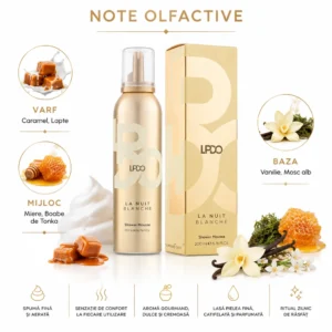 Spuma De Dus La Nuit Blanche,LPDO, 200 Ml