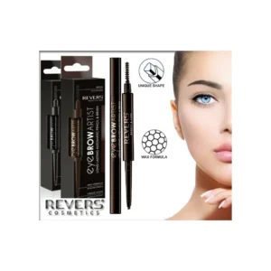 Contur Sprancene Automat, Tip Marker, Cu Pensula Speciala, Eye Brow Artist, Revers, Maro Inchis
