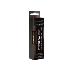 Contur Sprancene Automat, Tip Marker, Cu Pensula Speciala, Eye Brow Artist, Revers, Maro Inchis