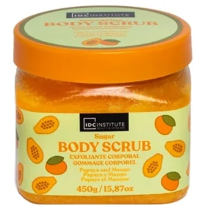 Scrub Exfoliant Pe Baza De Zahar Cu Papaya & Mango, IDC Institute, 470g